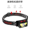 SL10USB Charging, hand-waving sensor, COB headlight, fishing light, magnetic tent light, Night running and Cycling light, Strong headlight details Picture